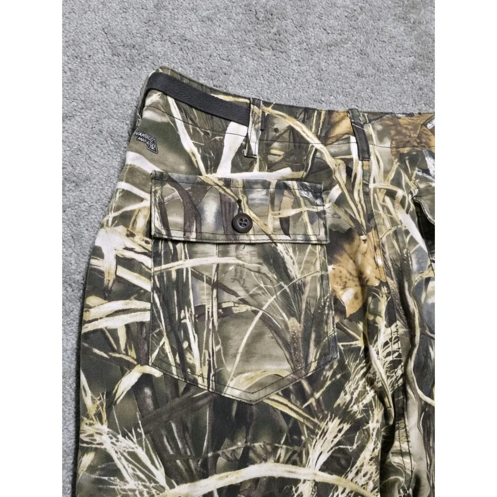 Y2K Cabela's Advantage‎ Wetlands Camouflage Duck Hunting Pants Mens Size 36x32